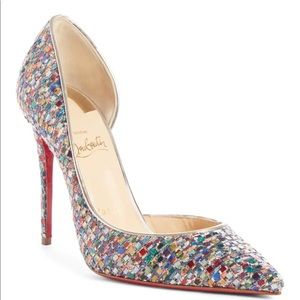 Christian Louboutin Iriza Multcolor Mosaic 100mm
